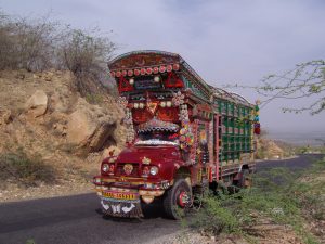 Punjab - typické náklaďáčky