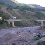 Kohala Bridge - most přes řeku Jhelum do Kašmíru